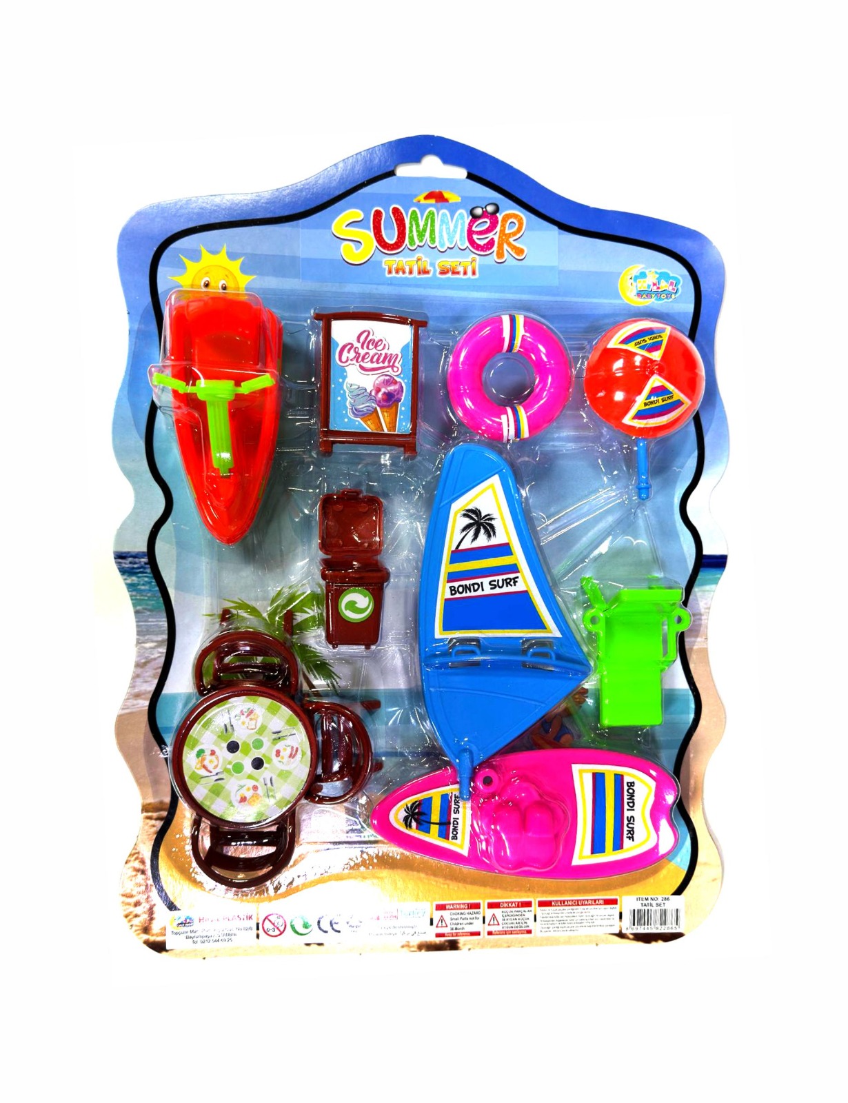 Tatil Seti, Water Toys, hilalbabytoys.com